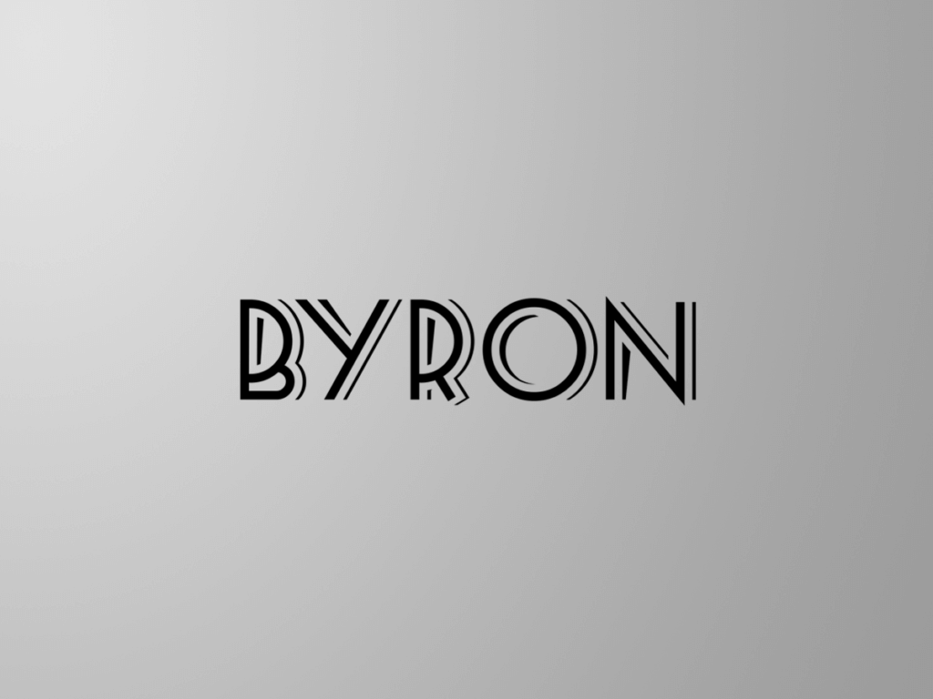 2019 Byron's newly designed and released logo